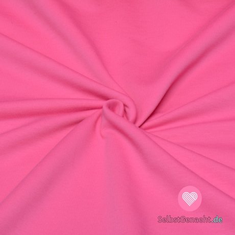 Einfarbiges Sweatshirt Fuchsia Pink