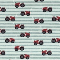 Úplet potisk traktor na mintových proužcích