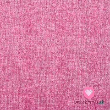 Bavlnené plátno ružové melírované