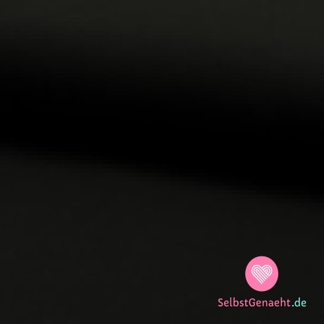 Einfarbiger Strick schwarz 220 g, Breite 180 cm