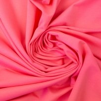 Modalová teplákovina jednofarebná ružová jahodová