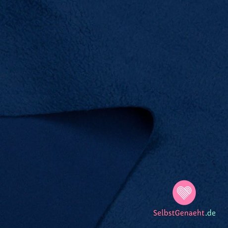 Blaues Kerosin-Softshell mit Fleece