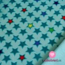 Softshell hvězdy ohraničené na modré s fleecem 2. JAKOST