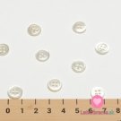 Knoflík kulatý, čtyřdírkový perleťový 10mm