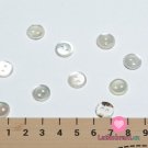 Knoflík kulatý, perleťový 11mm