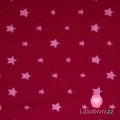 Úplet hvězdy světle růžové na malinové (různě veliké) -ZBYTEK