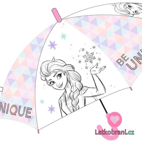 Dětský vystřelovací deštník Ledové království, Elsa