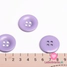 Knoflík hladký lesklý fialový 28 mm
