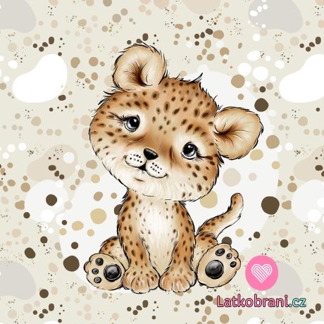 Panel rozkošný gepard 