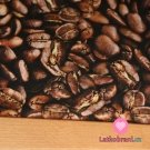 Teplákovina potisk kávová zrnka