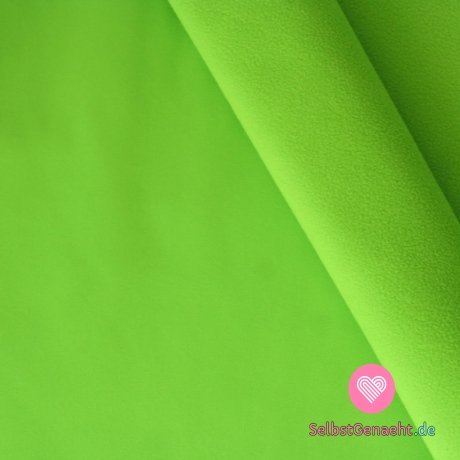Softshell grün pistazie mit Fleece