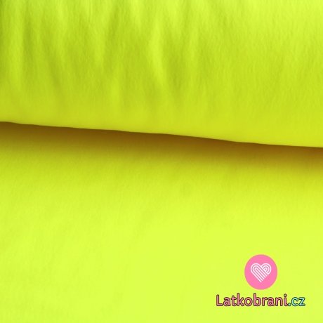 Softshell neon žlutý