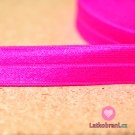 Šikmý proužek / lemovací pruženka neon růžová 19mm