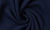 Baumwoll-Quilt einfarbig dunkelblau