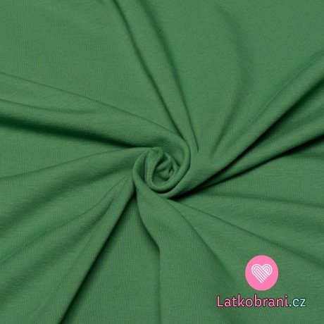 Úplet jednobarevný khaki zelený světlejší