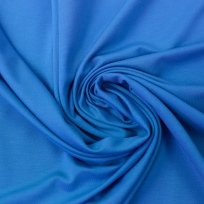 Einfarbiger Trainingsanzug aus ozeanblauem Modal