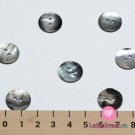 Knoflík kulatý, tahita perleťový 16mm