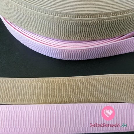 Dessous elastisch rosa 30 mm