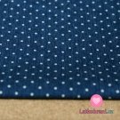 Jeans/Denim puntíky na modré drobné