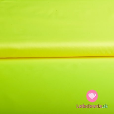 Šušťáky jednofarebný žltý