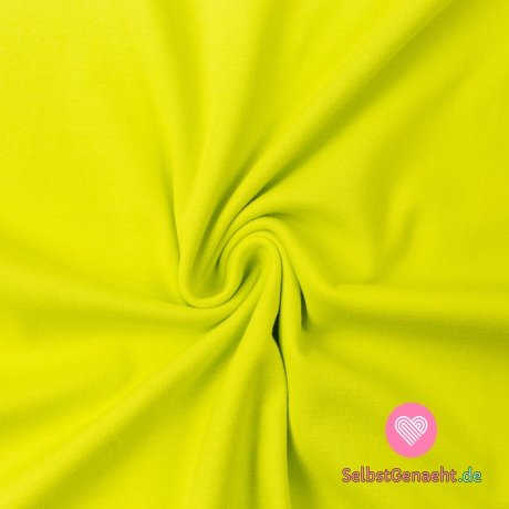 Glatter gelb-grüner bis neonfarbener Zopf