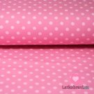 Úplet puntíky světle růžové na dětské růžové 5mm