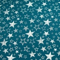 Reflektierende Softshell-Sterne auf Kerosin mit Fleece