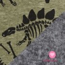 Warmkeeper potisk dinosauři na khaki melange