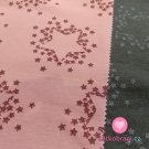 Teplákovina hvězdy třpytky růžové