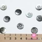 Knoflík kulatý, čtyřdírkový tahita perleť 13mm