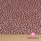 Úplet potisk nepravidelné čtverečky na růžové mauve, BIO
