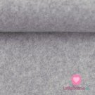 Bavlněný fleece jednobarevný melange šedý
