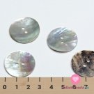 Knoflík kulatý, perleťový 29mm