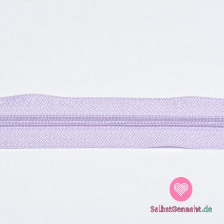 Spiralreißverschluss Meterware 5 mm Lila lavendel