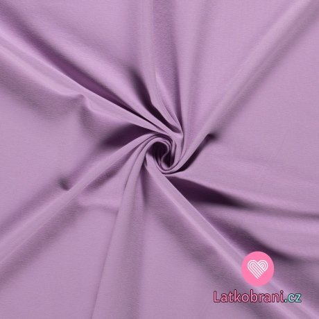 Jednobarevný úplet fialový lila 240 g