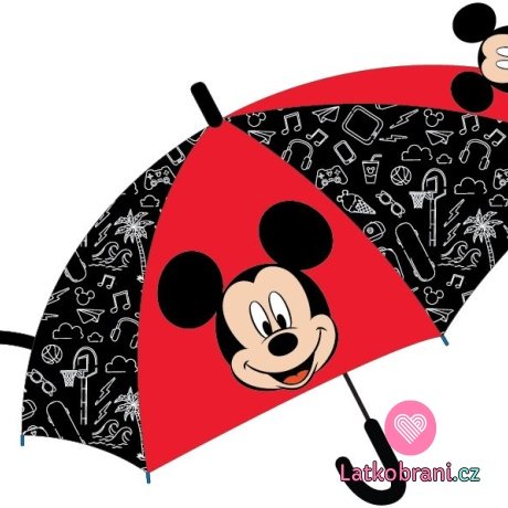 Dětský vystřelovací deštník Mickey