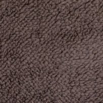 Fleece s baránkom jednofarebný hnedý (blato)