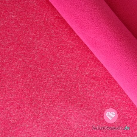 Softshell Pink-Mix mit Fleece
