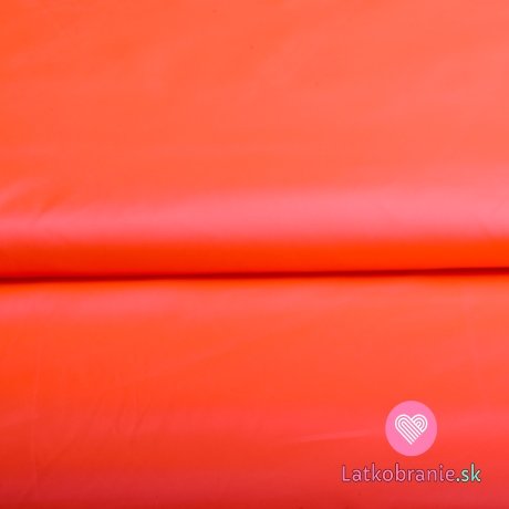 Šušťáky jednofarebný červeno-oranžový